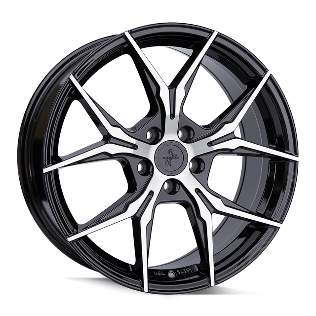 Keskin KT19N Black Front Polish Alufelge 8.5x19 ET40 5x114.3/72.6