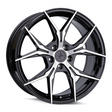 Keskin KT19N Black Front Polish Alufelge 8.5x19 ET45 5x112/72.6