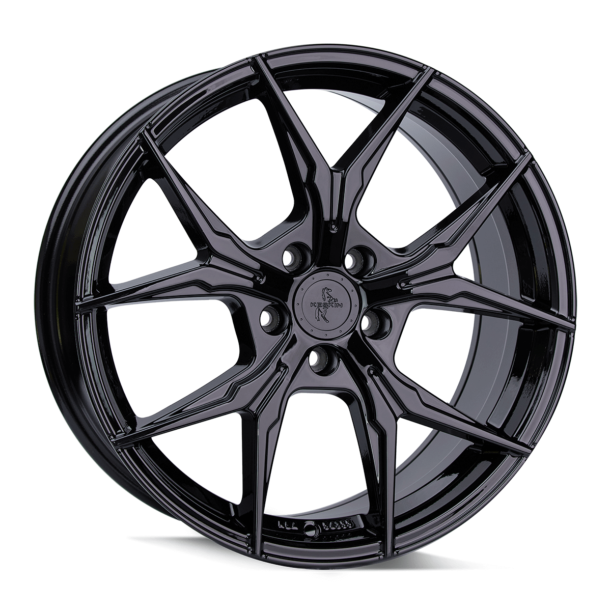Keskin KT19N Black Painted Alufelge 8.5x19 ET40 5x114.3/72.6