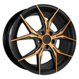 Keskin KT19N Matt Black Front Copper Alufelge 8.5x19 ET40 5x114.3/72.6
