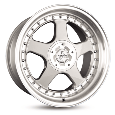 Keskin KT1 Klassik Silver Painted Alufelge 8.5x17 ET30 5x112/72.6