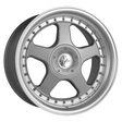 Keskin KT1 Klassik Titan Grey Lip Polish Alufelge 10x18 ET25 5x100/5x112/72.6