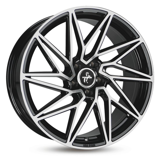 Keskin KT20 Future Black Front Polish Alufelge 8.5x20 ET30 5x112/72.6
