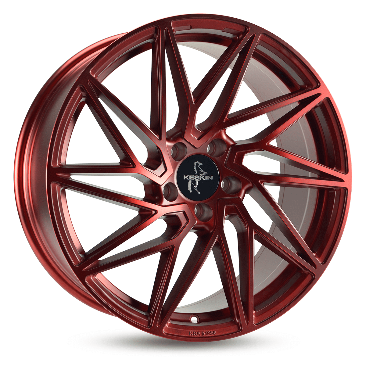 Keskin KT20 Future Candy Red Alufelge 8.5x19 ET45 5x112/72.6