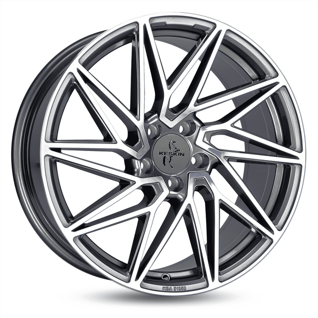 Keskin KT20 Future Palladium Front Polish Alufelge 8x18 ET40 5x114.3/72.6