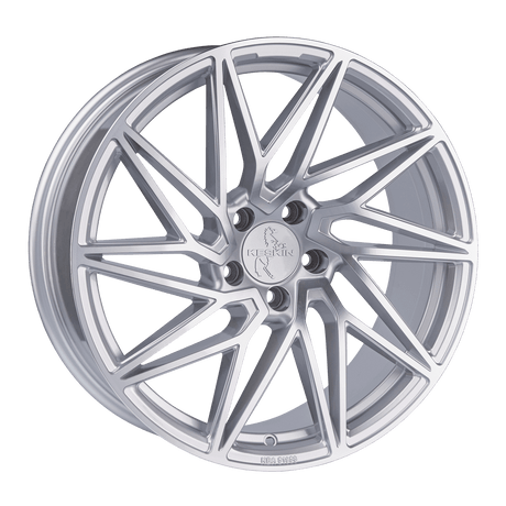 Keskin KT20 Future Silver Front Polish Alufelge 8x18 ET45 5x112/72.6