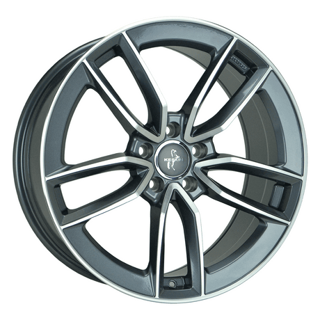 Keskin KT21 Elegance Palladium Front Polish Alufelge 8.5x20 ET42 5x112/66.6