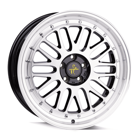Keskin KT22 Retro Black Front Polish Alufelge 8.5x19 ET30 5x112/72.6