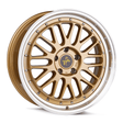 Keskin KT22 Retro Gold Lip Polish Alufelge 8x18 ET45 5x108/72.6