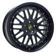 Keskin KT22 Retro Matt Black Painted Alufelge 8x18 ET45 5x112/72.6