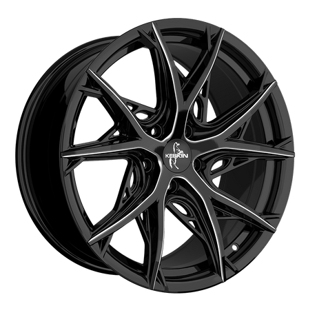 Keskin KT24C Black Secret Diamond Alufelge 8.5x19 ET30 5x112/66.6