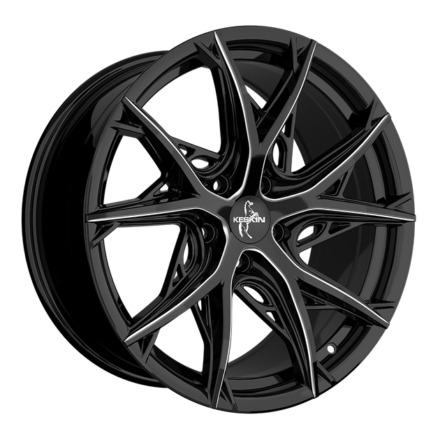 Keskin KT24C Black Secret Diamond Alufelge 8.5x19 ET35 5x120/72.6