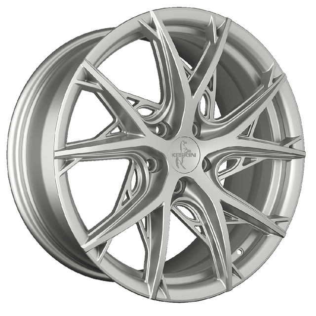 Keskin KT24C Silver Painted Alufelge 8.5x19 ET35 5x114.3/72.6