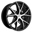 Keskin KT24 Black Painted Red Inside Alufelge 8.5x19 ET40 5x108/72.6