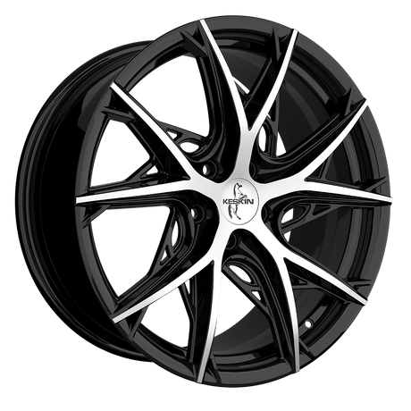 Keskin KT24 Black Painted Red Inside Alufelge 8.5x19 ET40 5x108/72.6