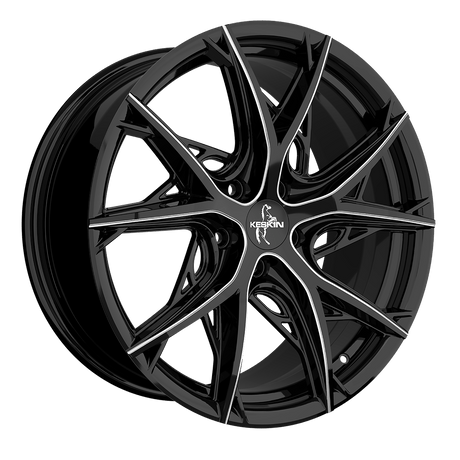 Keskin KT24 Black Secret Diamond Alufelge 8.5x19 ET30 5x112/66.6