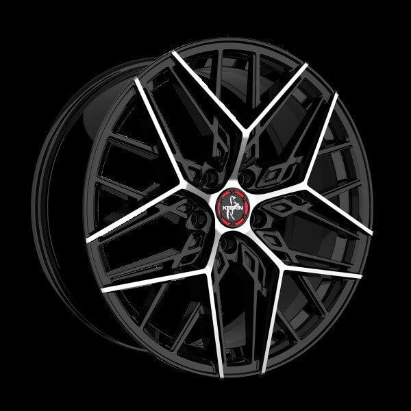Keskin KT25 Black Front Polish Alufelge 8.5x20 ET30 5x120/72.6