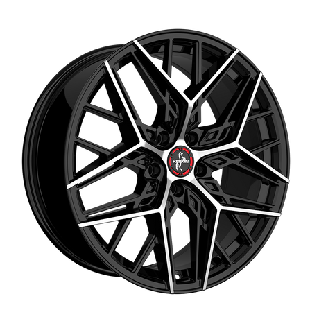 Keskin KT25 Black Front Polish Alufelge 8x18 ET29 5x112/66.6