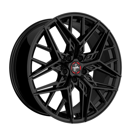 Keskin KT25 Black Painted Alufelge 8x18 ET44 5x112/66.6