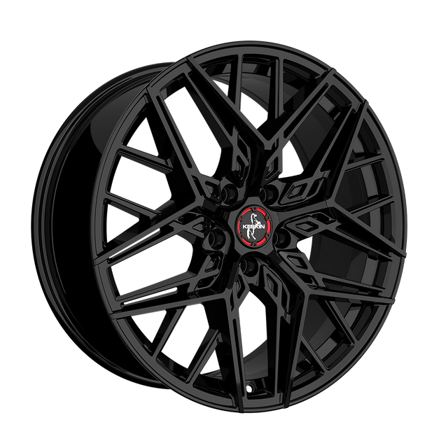 Keskin KT25 Black Painted Alufelge 8x18 ET40 5x108/72.6