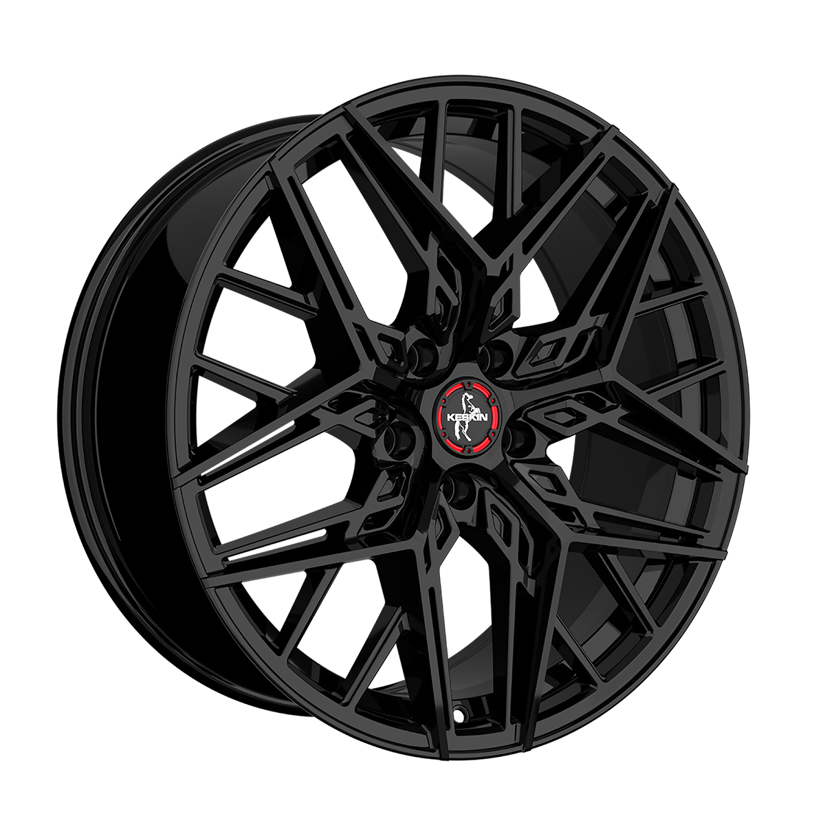 Keskin KT25 Black Painted Alufelge 8.5x19 ET29 5x112/66.6