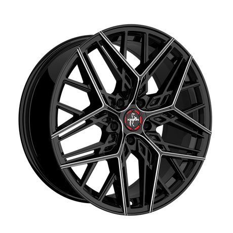 Keskin KT25 Black Secret Diamond Alufelge 8x18 ET35 5x120/72.6