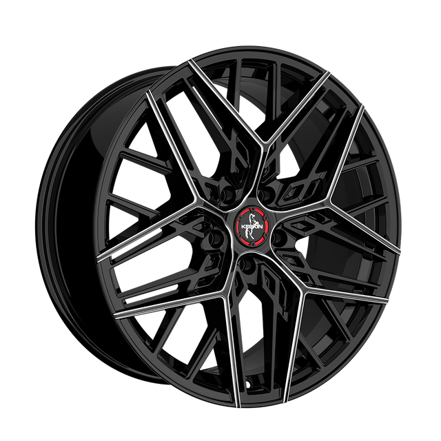 Keskin KT25 Black Secret Diamond Alufelge 8.5x19 ET35 5x114.3/72.6