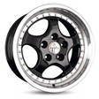 Keskin KT2 Cup Black Lip Polish Alufelge 8.5x18 ET52 5x130/71.5
