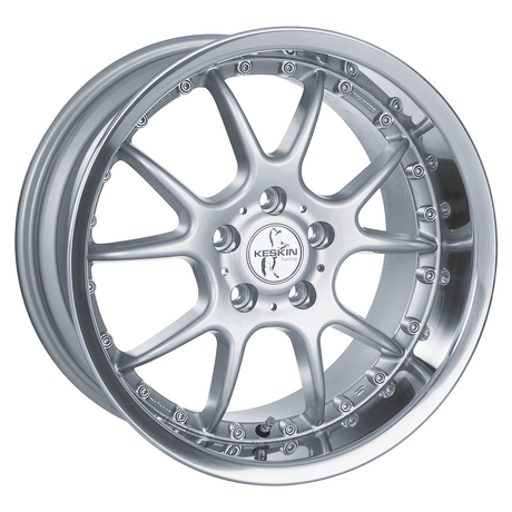 Keskin KT3 Silver Lip Polish Alufelge 7.5x16 ET30 4x108/63.4