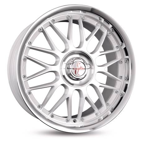 Keskin KT4 New Racer White Front Polish Alufelge 8.5x18 ET30 4x100/4x108/63.4