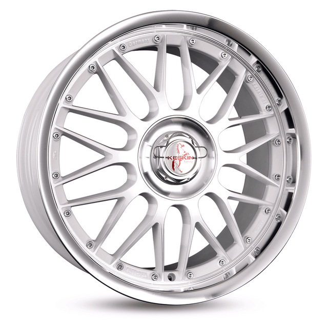 Keskin KT4 New Racer White Front Polish Alufelge 8.5x18 ET30 4x100/4x108/63.4
