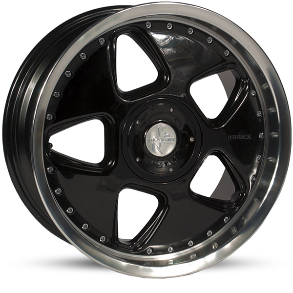 Keskin KT5 Black Lip Polish Alufelge 9x20 ET50 5x120/65.1