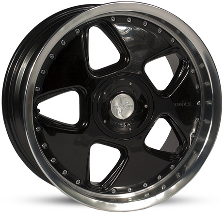 Keskin KT5 Black Lip Polish Alufelge 9x20 ET45 5x120/65.1