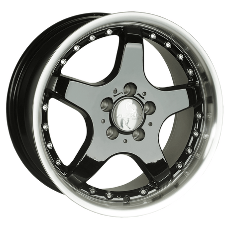 Keskin KT6 Black Lip Polish Alufelge 8x17 ET35 5x112/72.6