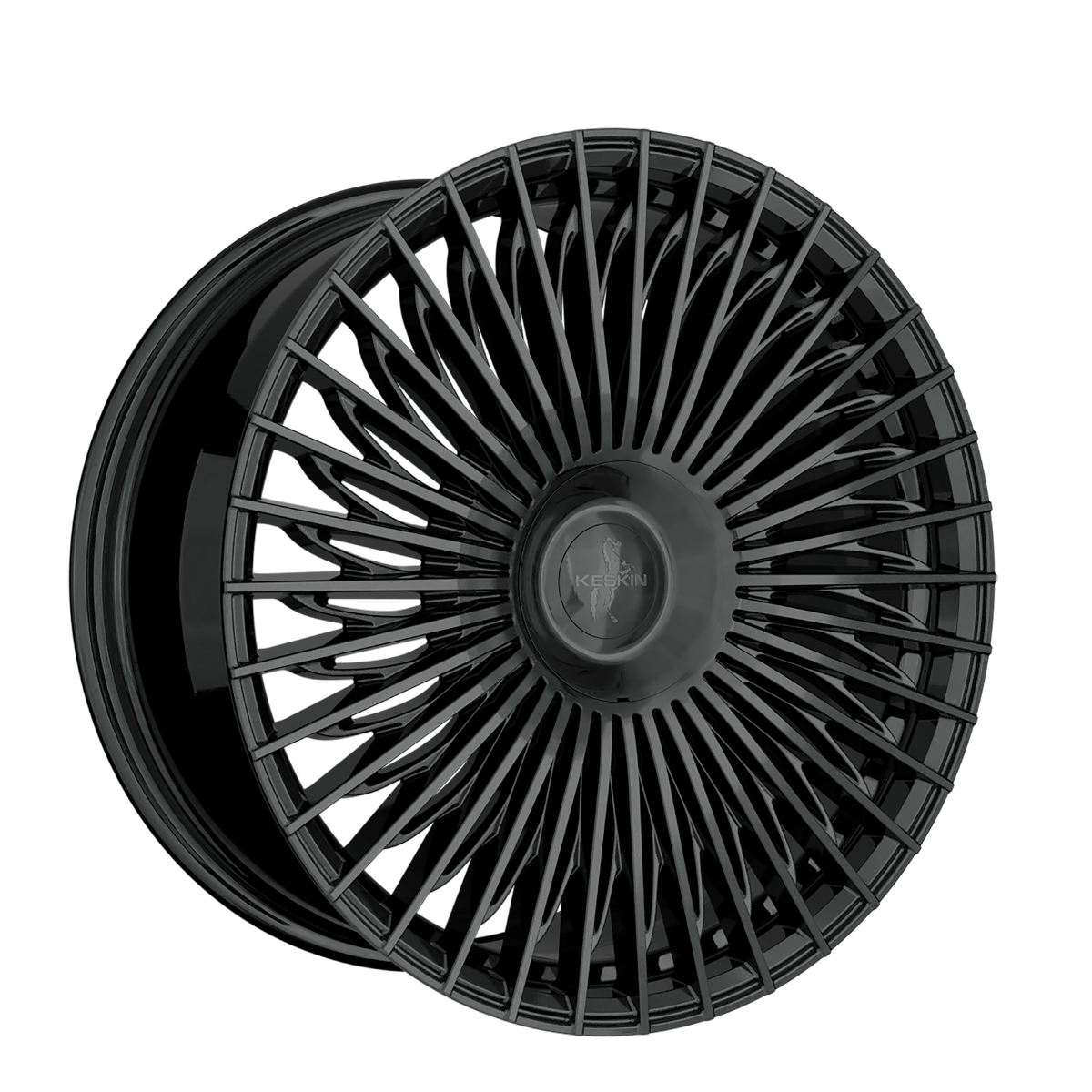 Keskin KT X1 Black Painted Alufelge 8.5x20 ET41 5x112/66.6
