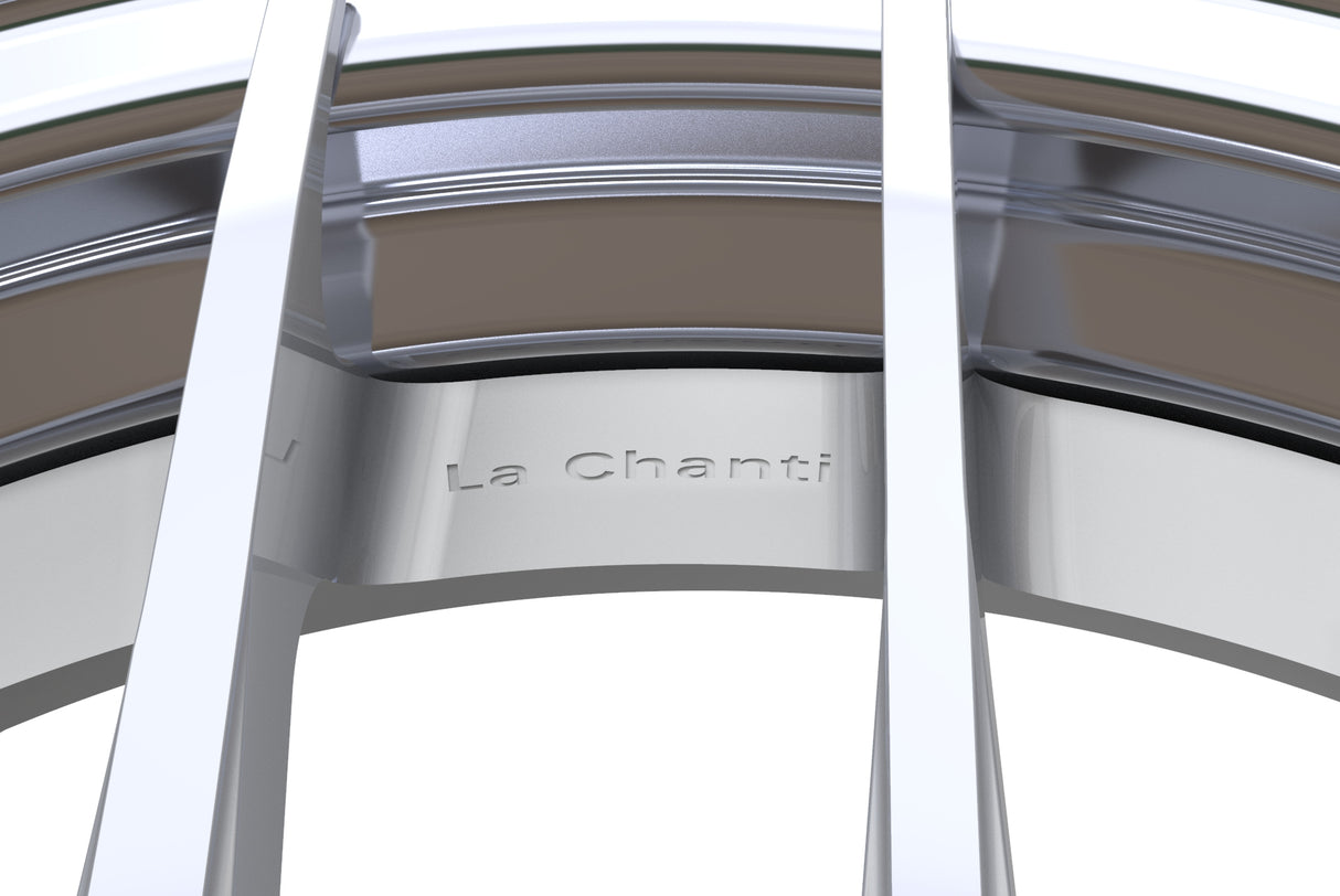La Chanti LC-F2 10,5J x 20 Zoll 5x112 ET42 Machined Silver/Chrome LIP