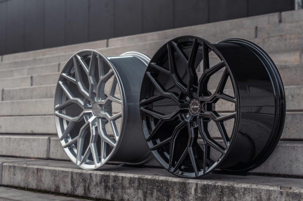 La Chanti LC-F7 10,5J x 22 Zoll 5x112 ET40 Machined Silver/Chrome LIP