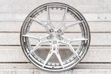 La Chanti LC-F28 11J x 22 Zoll 5x112 ET22 Brushed Face / Chrome LIP