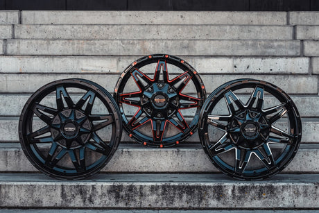 La Chanti LC-OF3 10J x 20 Zoll 6x135 ET-12 Matt Black