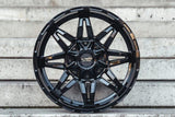 La Chanti LC-OF3 10J x 20 Zoll 6x135 ET-12 Matt Black