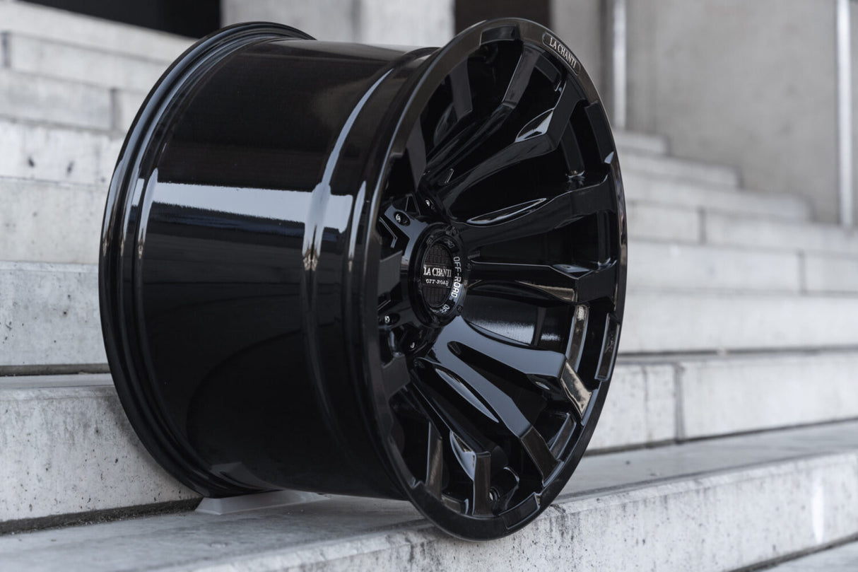 La Chanti LC-OF7 10J x 20 Zoll 5x127 ET-25 Glossy Blk/Mach Face/Bronze Coating