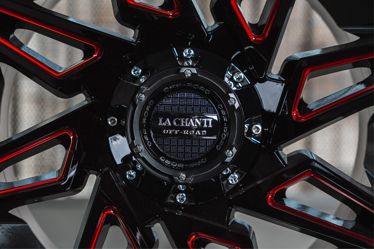 La Chanti LC-OF11 12J x 20 Zoll 6x135 ET-44 Machined Black