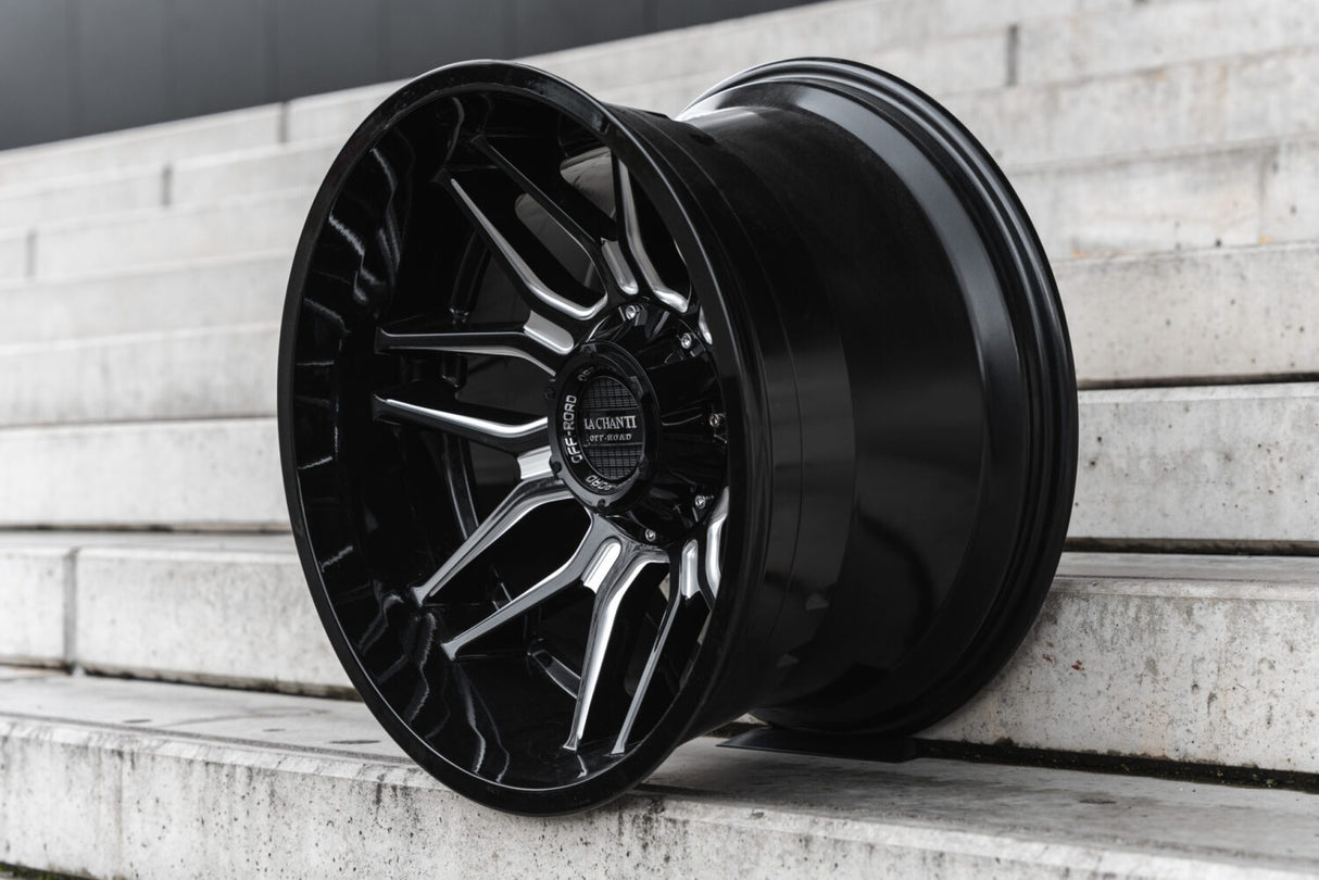 La Chanti LC-OF13 12J x 20 Zoll 5x127 ET-44 Glossy Black Milled