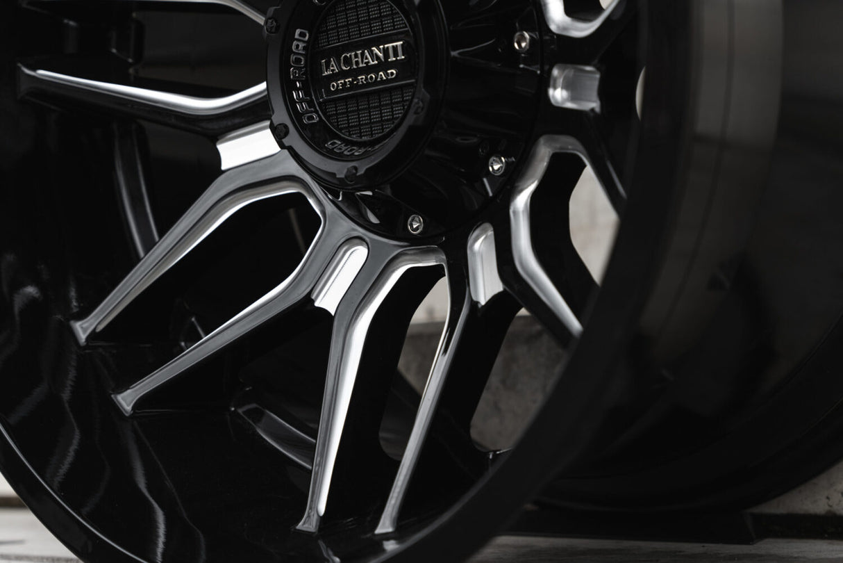 La Chanti LC-OF13 12J x 20 Zoll 5x127 ET-44 Glossy Black Milled