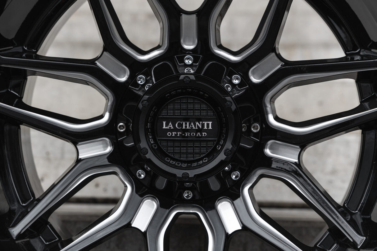 La Chanti LC-OF13 12J x 20 Zoll 5x127 ET-44 Glossy Black Milled
