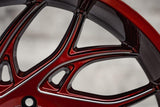 La Chanti LC-OF20 11,5J x 22 Zoll 6x139,7 ET-25 Glossy Red Milled