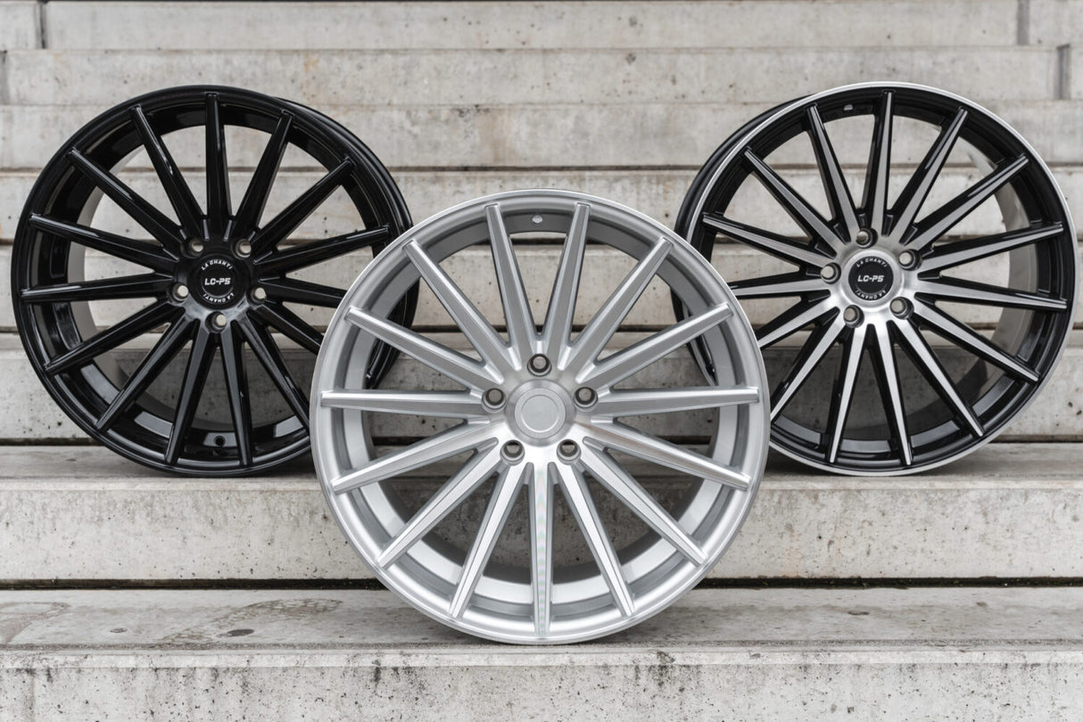 La Chanti LC-P5 9,5J x 19 Zoll 5x112 ET45 Machined Black