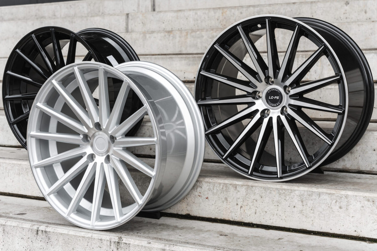 La Chanti LC-P5 9,5J x 19 Zoll 5x112 ET45 Machined Black