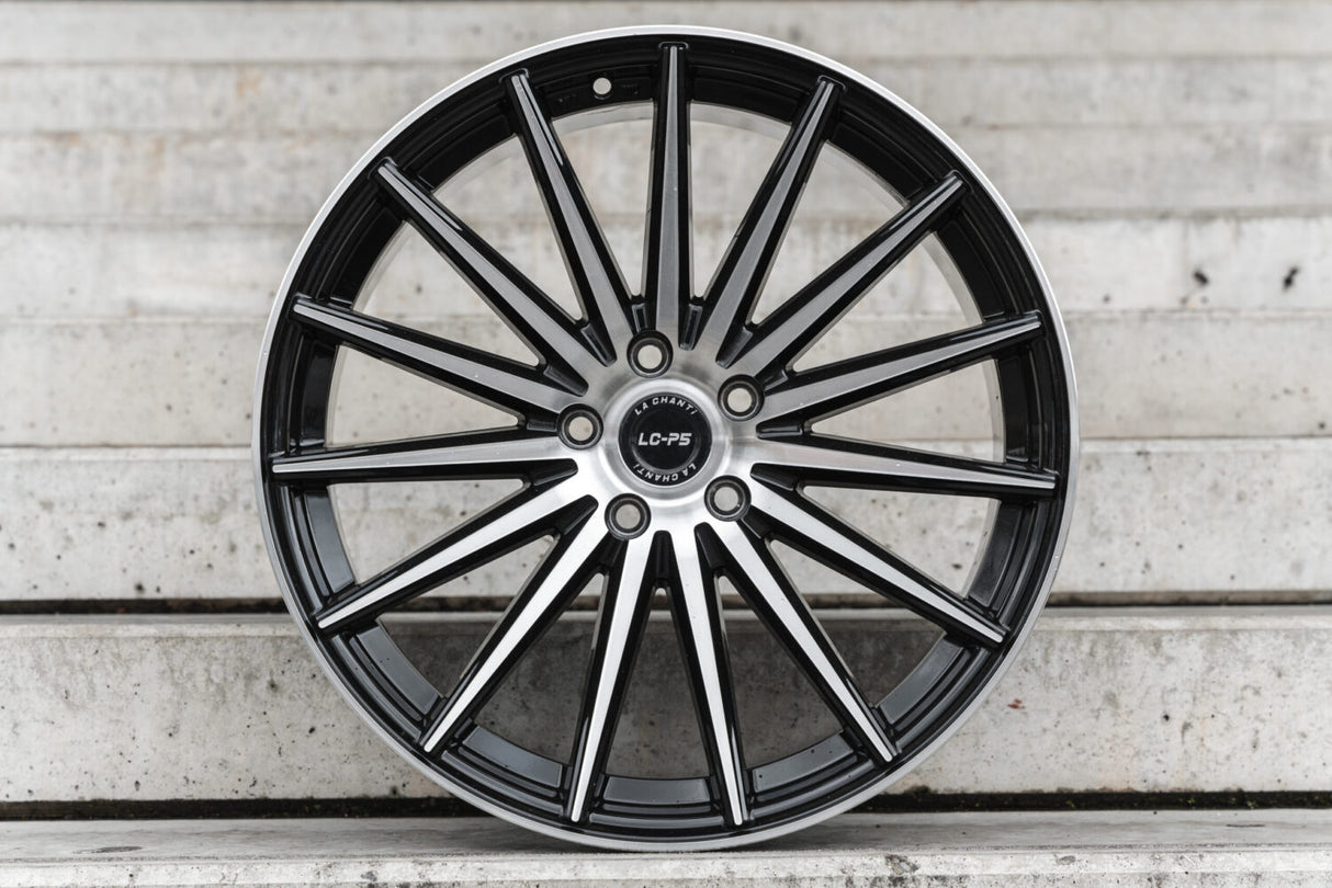 La Chanti LC-P5 9,5J x 19 Zoll 5x120 ET40 Machined Black