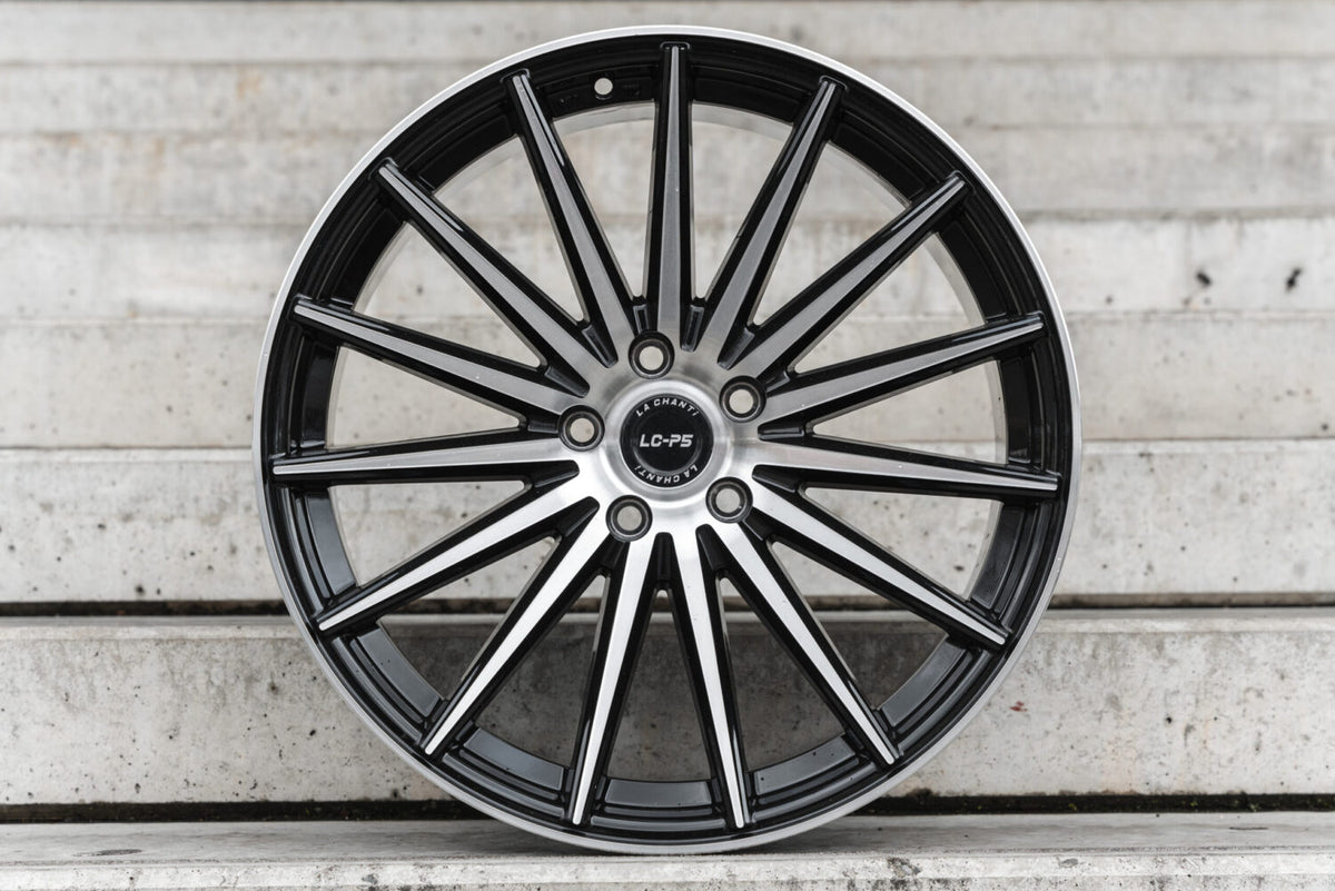 La Chanti LC-P5 8,5J x 19 Zoll 5x114,3 ET35 Machined Black